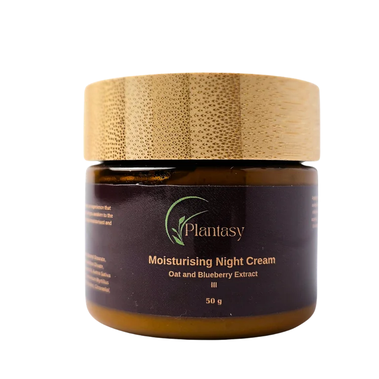 Plantasy Moisturising Night Cream jar